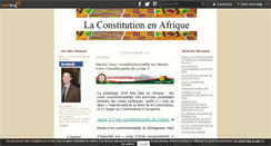 Desktop Screenshot of la-constitution-en-afrique.org